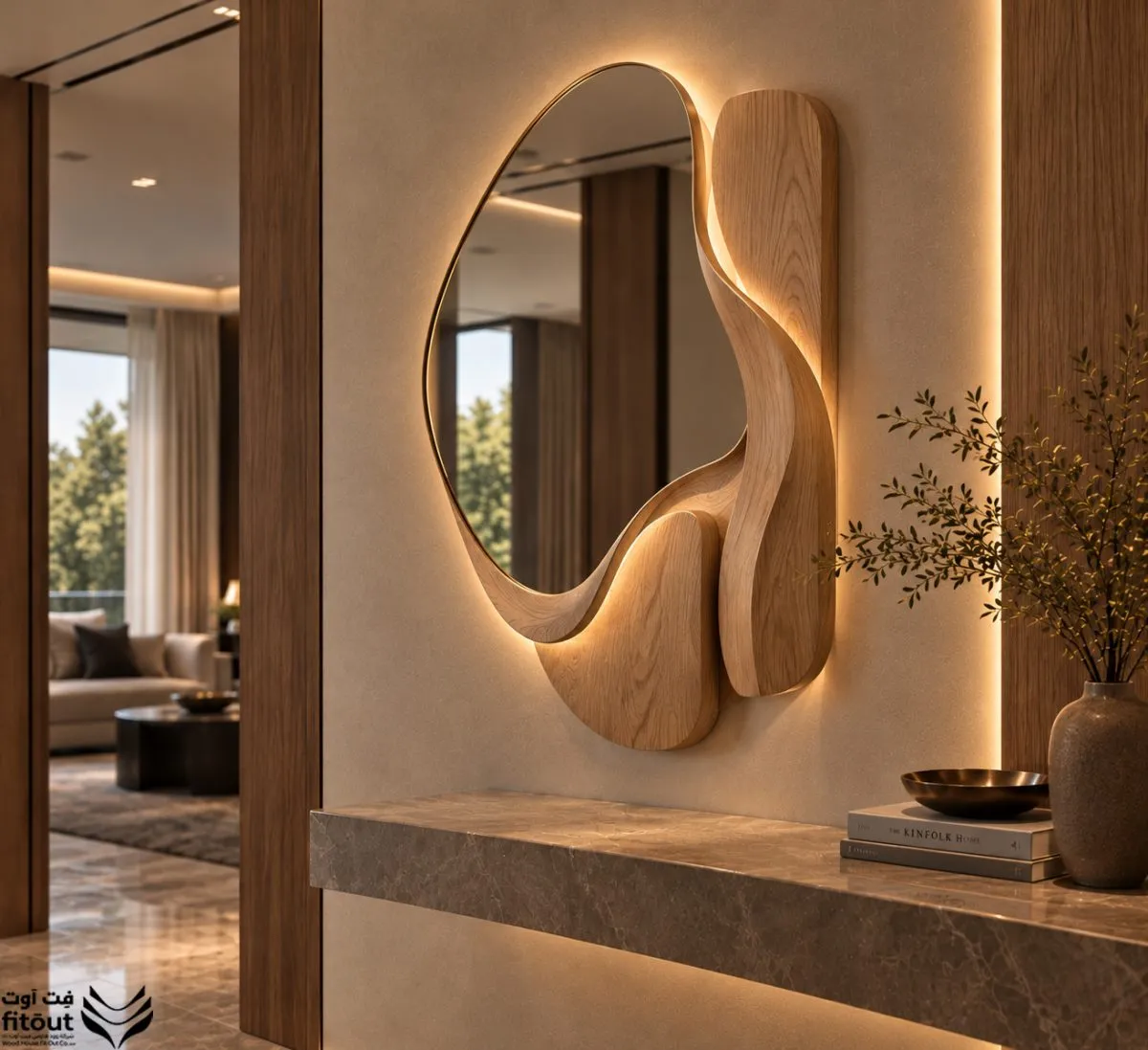 Halo Arch Wall Panel