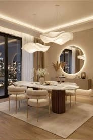 Curated dining space